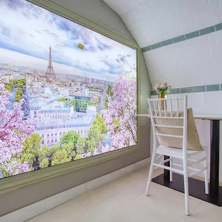 Апартаменты Le Nid Parisien Triplex Cosy Et Chaleureux